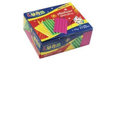 ΠΛΑΣΤΕΛΙΝΗ 11ΧΡΩΜΑΤΑ 500GR LUNA