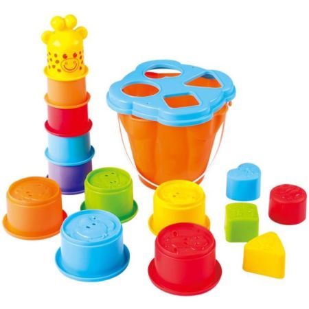 Playgo Ταίριαξε Τα Σχήματα Και Η Πυραμίδα Της Καμηλοπάρδαλης 2389