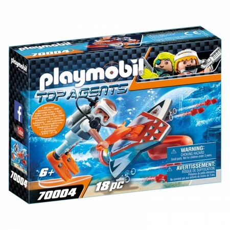 Playmobil 70004 Υποθαλάσσιο Τζετ Της Spy Team