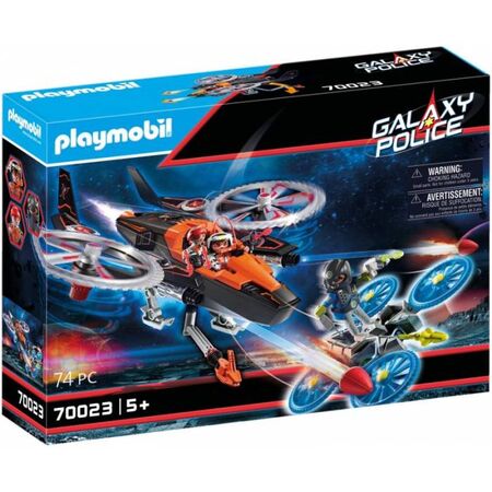 Playmobil 70023 Ελικόπτερο Galaxy Pirates