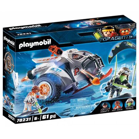 Playmobil 70231 Snow Glider Της Spy Team