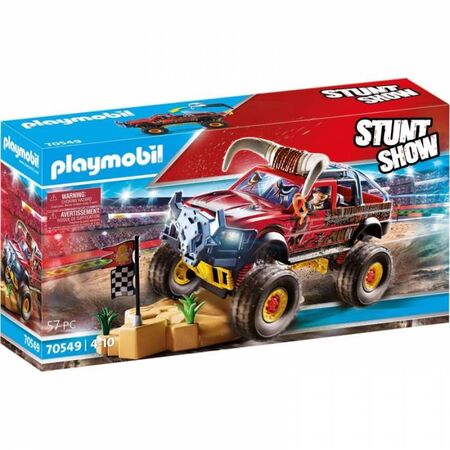 Playmobil 70549 Bull Monster Truck Κόκκινος Ταύρος