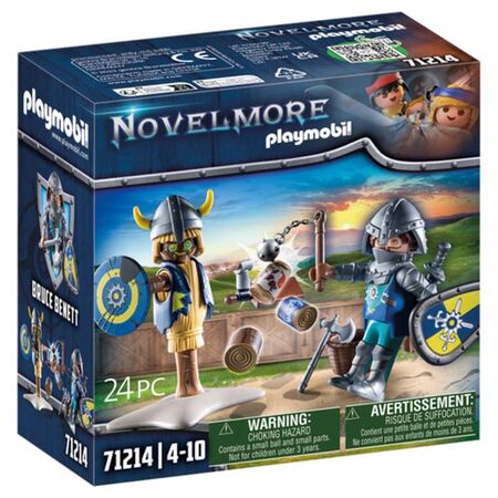 Playmobil 71214 Novelmore Ιππότης Και Σκιάχτρο Εκπαίδευσης