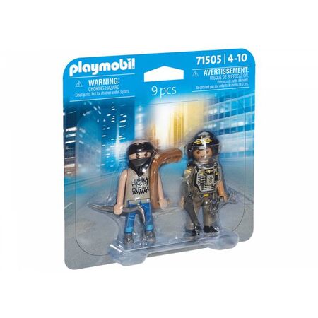Playmobil 71505 Duo Pack Κλέφτης Και Αστυνομικός