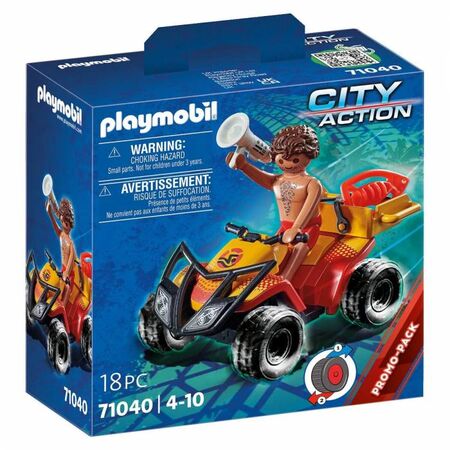 Playmobil City Action 71040 Ναυαγοσώστης Με Γουρούνα 4x4