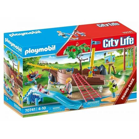 Playmobil City Life 70741 Παιδική Χαρά Το Καράβι