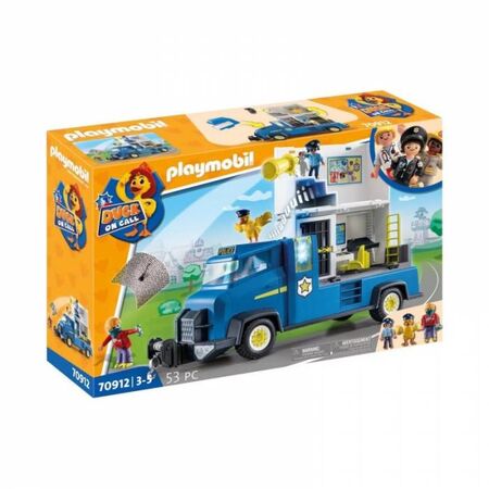 Playmobil Duck On Call 70912 Μεγάλο Όχημα Αστυνομίας