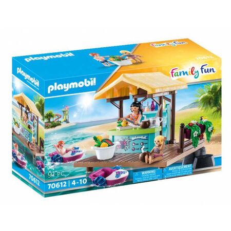 Playmobil Family Fun 70612 Πλωτό Μπαρ Και Παραθεριστές