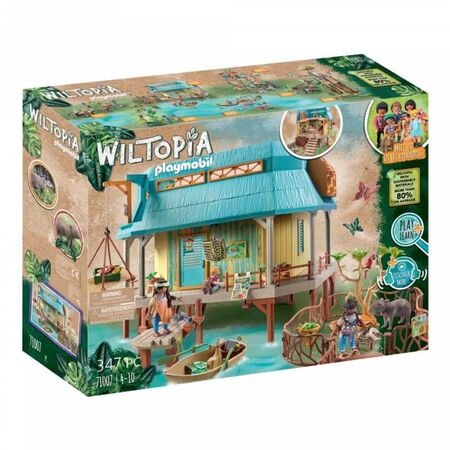 Playmobil Wiltopia 71007 Σταθμός Περίθαλψης Άγριων Ζώων