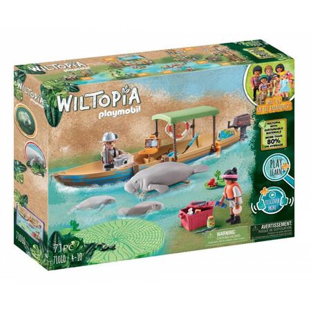Playmobil Wiltopia 71010 Εκδρομή Με Ποταμόπλοιο Στον Αμαζόνιο