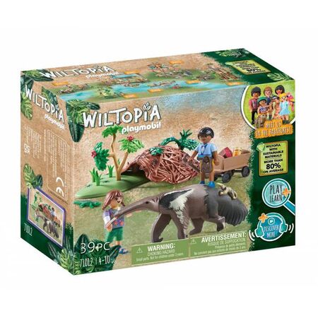 Playmobil Wiltopia 71012 Παιδιά Φροντιστές Ζώων Με Μυρμηγκοφάγο