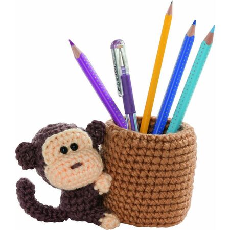 Πλέξη Με Βελονάκι Με 2 Σχέδια, Monkey/Bear