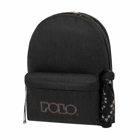 Polo Σακίδιο Πλάτης Original Double With Scarf Blue Black 9-01-235-5001