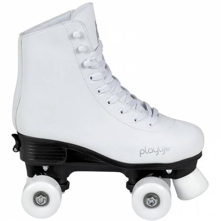 Powerslide Playlife Πατίνια Αυξομειούμενα Τετράγωνα Quad Classic White