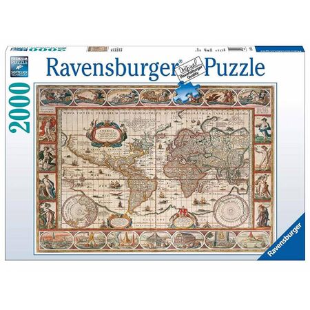 Ravensburger Παζλ 2000 τεμ. Ιστορικός Χάρτης