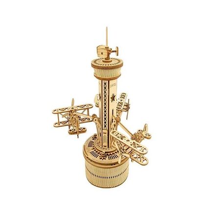 Robotime Ξύλινο Puzzle 3D Airplane Control Tower AMK41