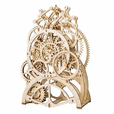 Robotime Ξύλινο Puzzle Pendulum Clock 3D