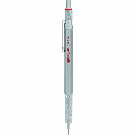 Rotring Μηχανικό Μολύβι 600 Silver MP 0.7mm