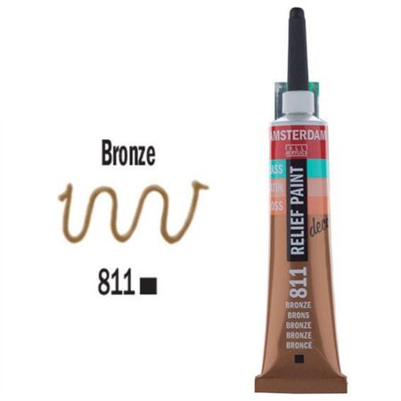 Royal Talens Amsterdam Περίγραμμα Relief 3D Bronze Νο811 20ml