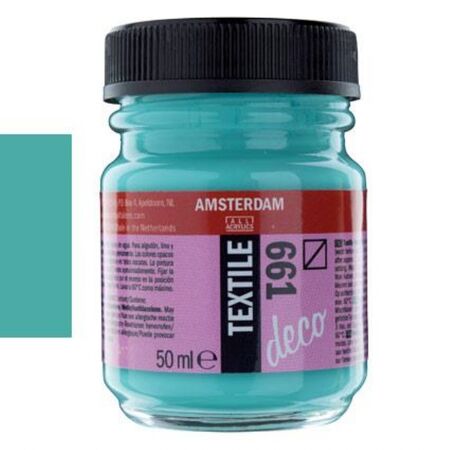 Royal Talens Amsterdam Textile Turquoise No661 16ml