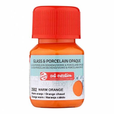 Royal Talens Glass And Porcelain Opaque Art Creation 2502 Warm Orange 30ml