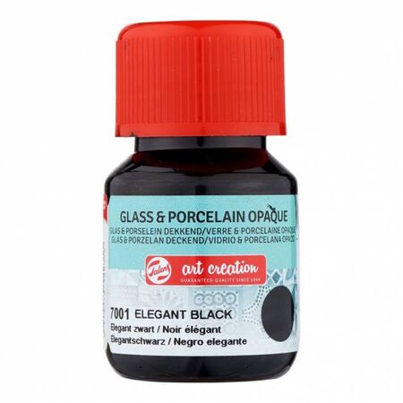 Royal Talens Glass And Porcelain Opaque Art Creation 7001 Elegant Black 30ml
