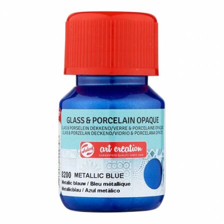 Royal Talens Glass And Porcelain Opaque Art Creation 8200 Metallic Blue 30ml
