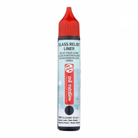 Royal Talens Περίγραμμα Glass Relief Liner Art Creation 7001 Elegant Black 28ml