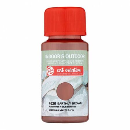 Royal Talens Χρώμα Κιμωλίας Indoor Outdoor Art Creation 4026 Earthly Brown 50ml