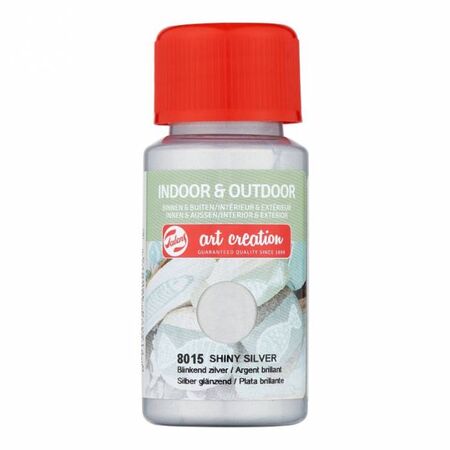 Royal Talens Χρώμα Κιμωλίας Indoor Outdoor Art Creation 8015 Shiny SIlver 50ml