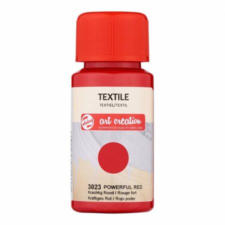 Royal Talens Χρώμα Υφάσματος Textile Art Creation 3023 Powerful Red 50ml