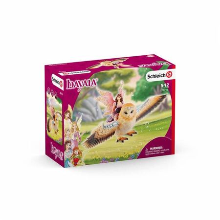 Schleich Σετ Μινιατούρες Bayala Νεράιδα Σε Πτήση Πάνω Σε Glam Owl