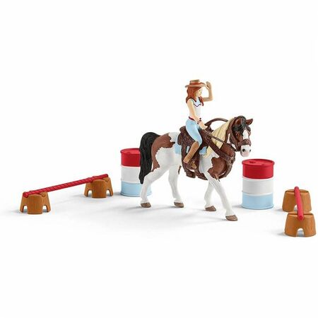 Schleich Σετ Παιχνιδιού Άλογο Και Αξεσουάρ Ιππασίας Της Χάνα
