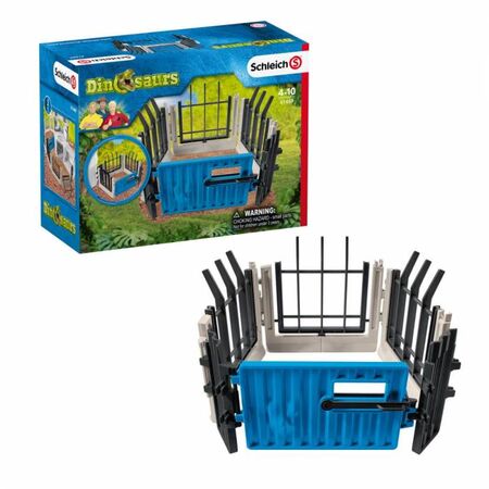 Schleich Σετ Παιχνιδιού Επέκταση Φράχτη Εργαστηρίου Δεινοσαύρων