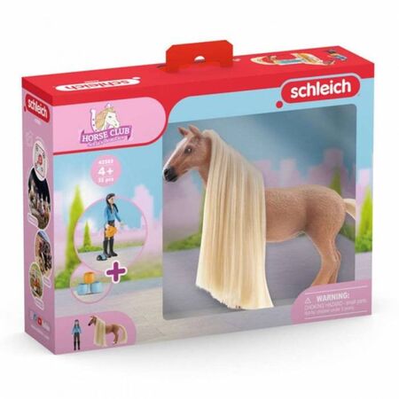 Schleich Σετ Παιχνιδιού Καφέ Άλογο Ομορφιάς Με Αναβάτρια