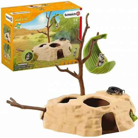 Schleich Σετ Παιχνιδιού Με Σουρικάτα