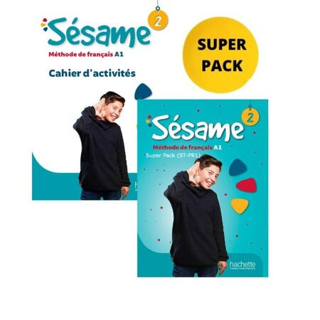 Sesame A1 2 Super Pack 9782025250034