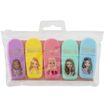 ΣΕΤ ΜΑΡΚΑΔΟΡΟΙ MINI 5ΤΕΜ BESTIES ΣΕ ΘΗΚΗ