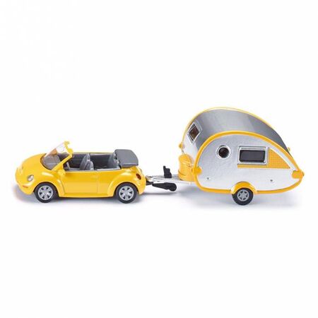 Siku Αυτοκινητάκι VW The Beetle Με Τροχόσπιτο