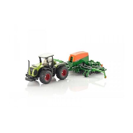 Siku Τρακτέρ Claas Με Σπαρτική 1:87