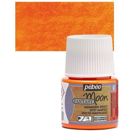 ΣΜΑΛΤΟ (ENAMEL) FANTASY FLUO ORANGE MOON 45ML PEBEO