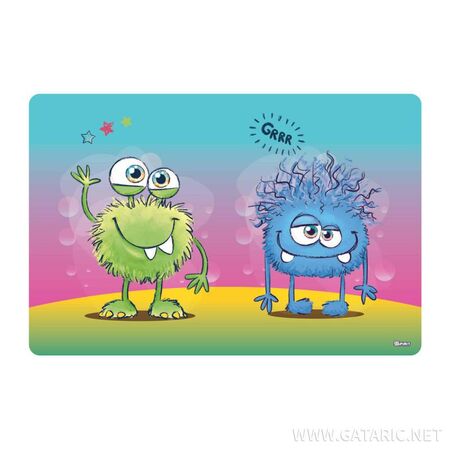 ΣΟΥΜΕΝ 60Χ40CM "LITTLE MONSTERS" 5 ΣΧΕΔΙΑ