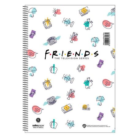 ΣΠΙΡΑΛ FRIENDS CENTRAL PERK 21X29/120 ΣΕΛ 1Θ