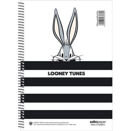 ΣΠΙΡΑΛ LOONEY TUNES 21X29/60ΣΕΛ 1Θ