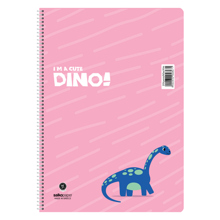 ΣΠΙΡΑΛ "DINO" 21x29/120ΣΕΛ-2 ΘΕΜΑΤΑ