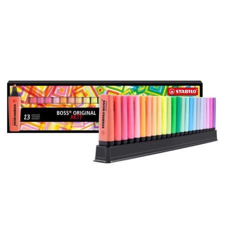 Stabilo Μαρκαδόροι Υπογράμμισης Boss Original Arty Deskset 23 Τεμ.