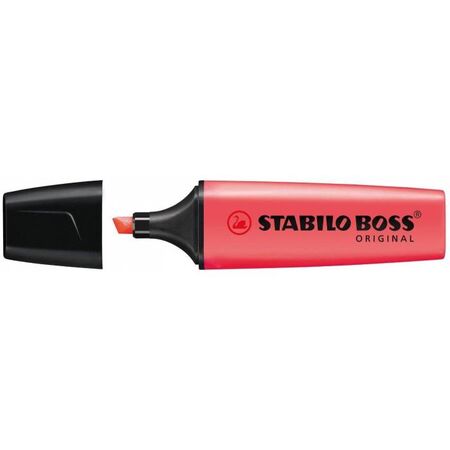 Stabilo Μαρκαδόρος Υπογράμμισης Boss Κόκκινο 70/40