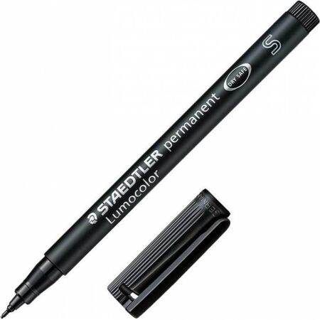 Staedtler Lumocolor Μαρκαδόρος Permanent 313 S Black