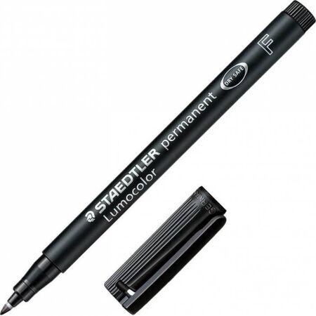 Staedtler Lumocolor Μαρκαδόρος Permanent 318 F Black