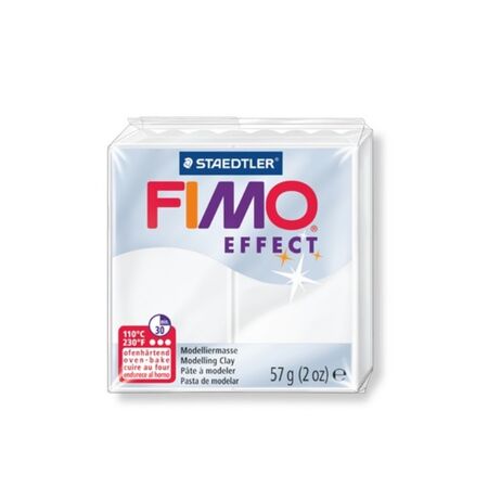Staedtler Πηλός Fimo Effect Translucent Διάφανο 8010-014 57gr